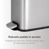Vidacharmy 10L Cestino della spazzatura con pedale e Anteprima dell’immagine prodotto 6
