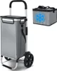 VOUNOT® 2 Räder Einkaufstrolley Klappbar mit 50L Produktbild-Vorschau 1