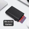 Mini Geldbörse Smart Wallet mit RFID Schutz, für 13 Karten Produktbild-Vorschau 9