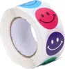 Klebeband 14 m Dekor, 500 Stück Aufkleber – gelber Smiley Produktbild-Vorschau 3
