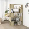 vidaXL Regálová knihovna Sonoma Oak 100x24x155 cm odvozený Náhled obrázku produktu 2