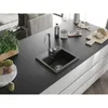 Mexen Milo granitový jednokomorový drez 435 x 410 mm, Náhľad obrázku produktu 2