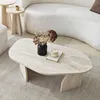 Skye Decor, hoogwaardige salontafel, travertin en Productafbeelding-voorbeeld 4