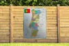 MuchoWow® Zahradní plakáty - Barevná mapa Portugalska - Náhled obrázku produktu 3