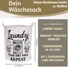 LS-LebenStil Wäschesack Wäschekorb Canvas Laundry Wash 62L Produktbild-Vorschau 2