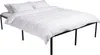 Kovová Postel Hamlin - 200 x 140, v 41 cm - Černá Náhled obrázku produktu 1
