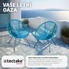 TecTake 404409, Ocel, Plast, Modrá Náhled obrázku produktu 5