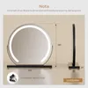 S'AFIELINA specchio per il trucco specchio cosmetico Anteprima dell’immagine prodotto 8