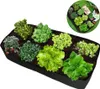 A fabric planter box filled with various herbs and leafy greens. Náhled obrázku produktu