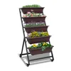 BIGTREE 5-stufiger vertikaler Blumenbehälter, Hochbeet mit Produktbild-Vorschau 1