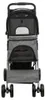 TRIXIE Buggy mit 4 Rädern für Hunde bis 15 kg - grau - 47 × Produktbild-Vorschau 4
