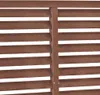 A close-up view of a wooden slatted fence. Náhľad obrázku produktu