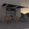 The Living Store Automatische Markise mit LED & Windsensor Produktbild-Vorschau 2