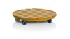 Podstavec pod květináč pojízdný Lechuza WOOD Ø 40 cm Náhled obrázku produktu 3