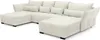 Ecksofa Comfort Deluxe U 360x185 cm Beige, Schlafsofa mit Produktbild-Vorschau 3