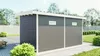 elephant WPC Gartenhaus, Größe L anthrazit 300 x 400 cm Produktbild-Vorschau 11
