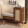 Merax Schuhschrank mit Sitzbank in Rattan-Optik, Produktbild-Vorschau 4