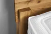Bett Ringo 1 aus Wildeiche massiv 120x200 mit Holzkopfteil Produktbild-Vorschau 4