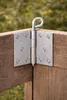 10 Kulissenscharniere Scharniere Türscharniere 100 x 100x2 Produktbild-Vorschau 4