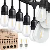 Ghirlanda luminosa da giardino 20 m x 20 lampadine E27 IP65 Anteprima dell’immagine prodotto 1