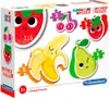 CLEMENTONI Mein erstes Obst-Puzzle 4in1 (2,3,4,5 Teile) Produktbild-Vorschau 3