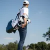 Big Max Dri Lite Hybrid Plus Stand bag White/Navy/Red Produktbild-Vorschau 2