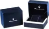 A dark blue Maserati watch box, shown open and closed. Produktbild-Vorschau