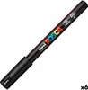 Stylo feutre POSCA PC-1MR noir (6 pièces) Voir les images du produit 2