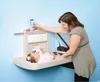 Baby Wickelstation - Horizontales Modell, Rubbermaid - Grau Produktbild-Vorschau 3