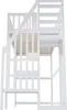 Sweiko Hochbett 90x200 mit Treppe, weißes Kinderbett aus Produktbild-Vorschau 15