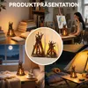LED Nachtlicht – Dimmbares Holz-Lagerfeuer Design mit 3 Produktbild-Vorschau 5