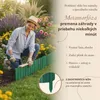 Floranica Záhradný plôtik drevený 100 x 10 cm, Zelená – Náhľad obrázku produktu 5