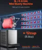 A 3D rendering of a mini slushy machine with a display of many cups. Produktbild-Vorschau