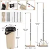Set mop 2 in 1 con secchio, manico in acciaio inossidabile Anteprima dell’immagine prodotto 3
