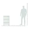 KOMTO Bücherregal  60 cm breit, weiß, Bücherregal mit 3 Produktbild-Vorschau 8