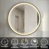 LED Spiegel mit Beleuchtung Rund Badezimmerspiegel 60x60cm Produktbild-Vorschau 2