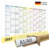 XXL Jahreskalender Wandkalender 2027 | DIN A0 | 1 Stück | Produktbild-Vorschau 1