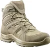 A single beige military boot is shown against a white background. Produktbild-Vorschau