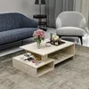 HOMIDEA DUX Table basse de salon avec rangement, design Voir les images du produit 1