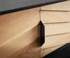DELIFE Lowboard Muvi 200 cm Eiche Natur Mango Schwarz Produktbild-Vorschau 5