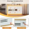 STILVORA Wohnzimmerschrank mit 4 Fächern und Produktbild-Vorschau 5