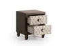 A bedside table with two drawers. Produktbild-Vorschau