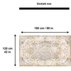Renne Bedruckter Teppich Chenille-Druck Maschinell Produktbild-Vorschau 8
