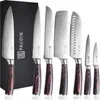 PAUDIN NS7 - Set de couteaux 7 pièces - Couteaux japonais - Voir les images du produit 1
