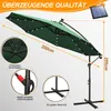 Aopunly ombrellone a sbalzo da giardino con illuminazione a Anteprima dell’immagine prodotto 2