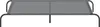 vidaXL Podwyższone legowisko dla psa szare 150x90x20 cm Podgląd zdjęcia produktu 4
