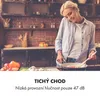 Klarstein Balzac šikmá digestoř - extra tichá nástěnná Náhled obrázku produktu 3