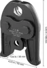 SucceBuy Pressbacke 22 mm für V-förmige Edelstahlrohre, Produktbild-Vorschau 8