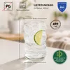 Altınbaş 6er Set Matcha Gläser 400ml - Geriffelte Produktbild-Vorschau 5