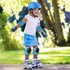 Kinder Schutzausrüstung mit Helm – Knieschoner & Produktbild-Vorschau 5